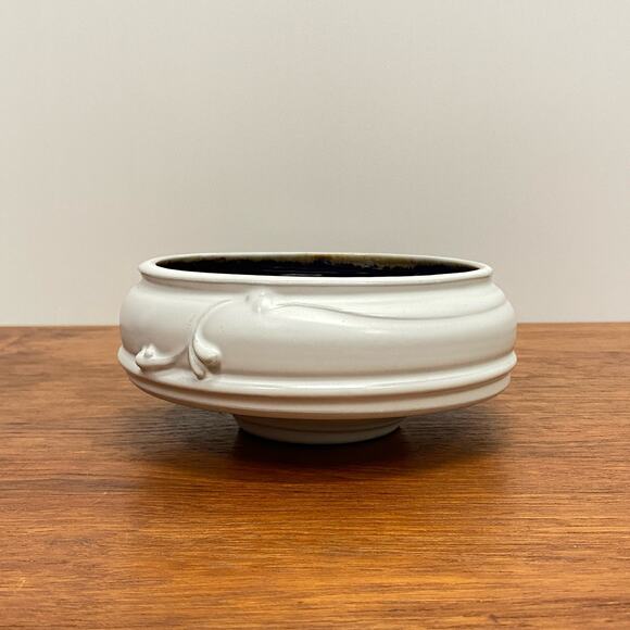 Michele Ann Rigert Signed Studio Art Pottery Vase Glazed Bowl Oregon USA Artist - Picture 3 of 10